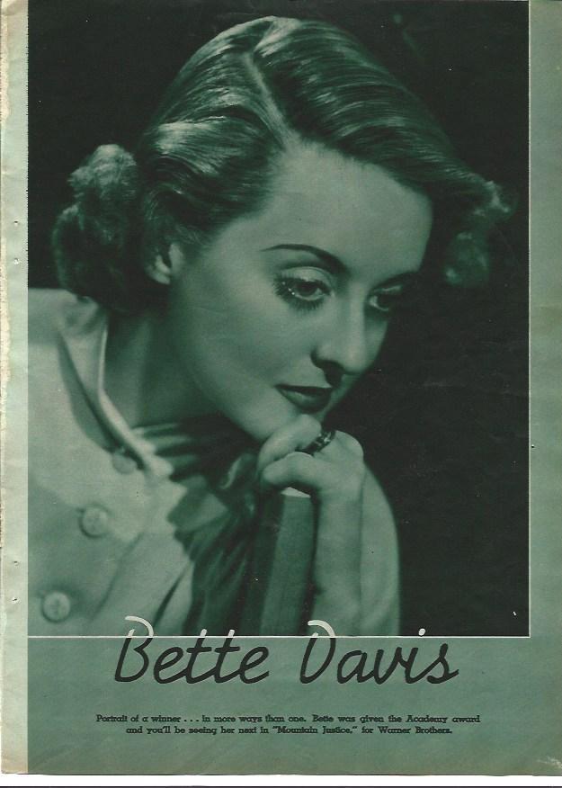 LAMINA 32062: Bette Davis