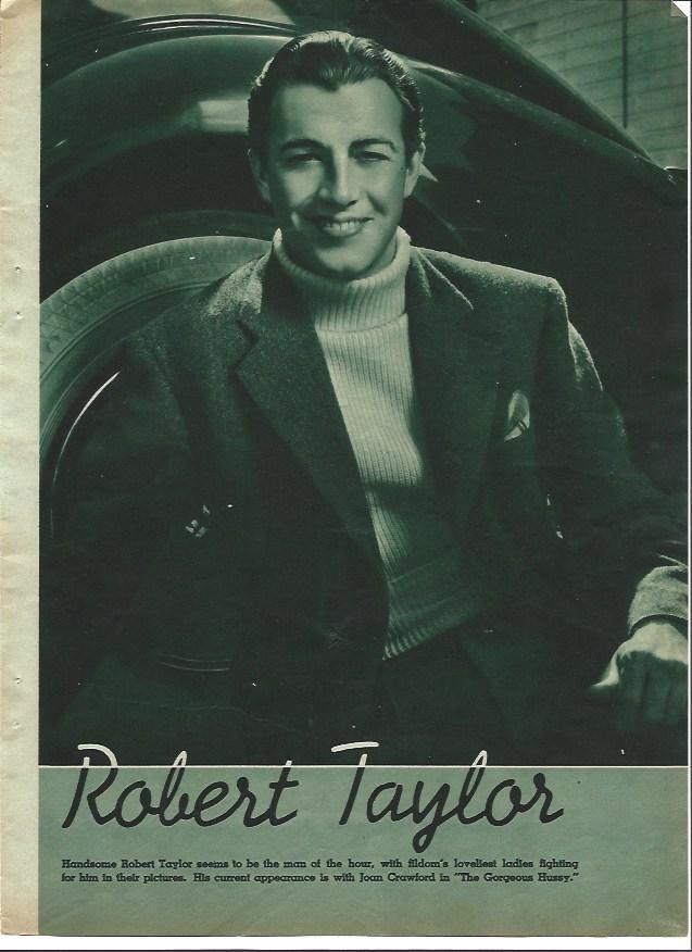 LAMINA 32063: Robert Taylor