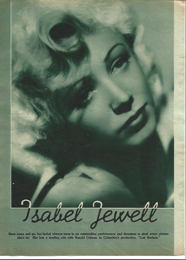 LAMINA 32064: Isabel Jewell