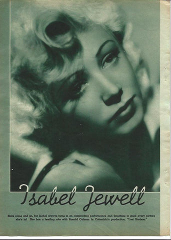 LAMINA 32064: Isabel Jewell