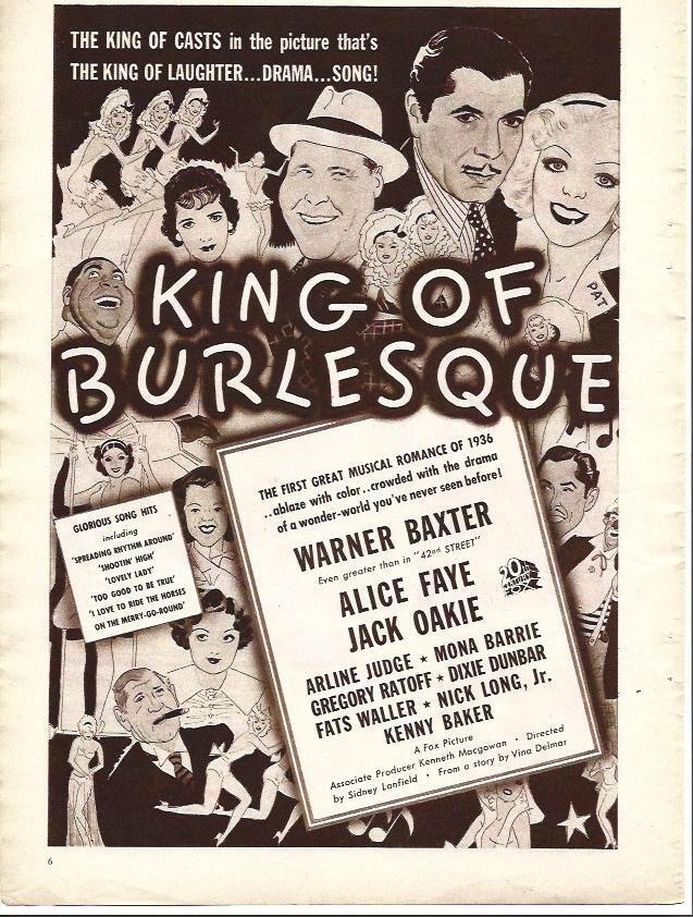 LAMINA 32097: Cartel pelicula King of Burlesque