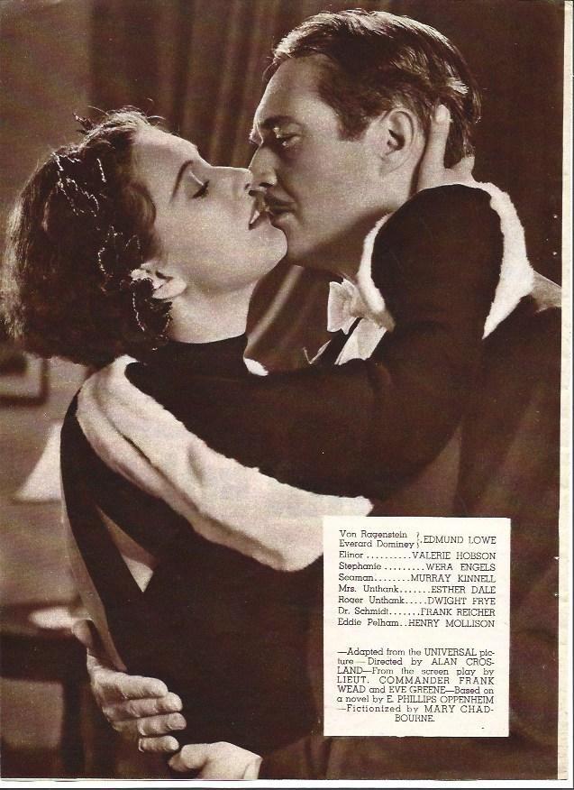 LAMINA 32116: Valerie Hobson y Edmund Lowe