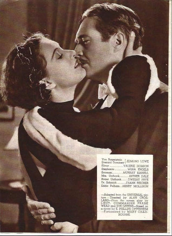 LAMINA 32116: Valerie Hobson y Edmund Lowe