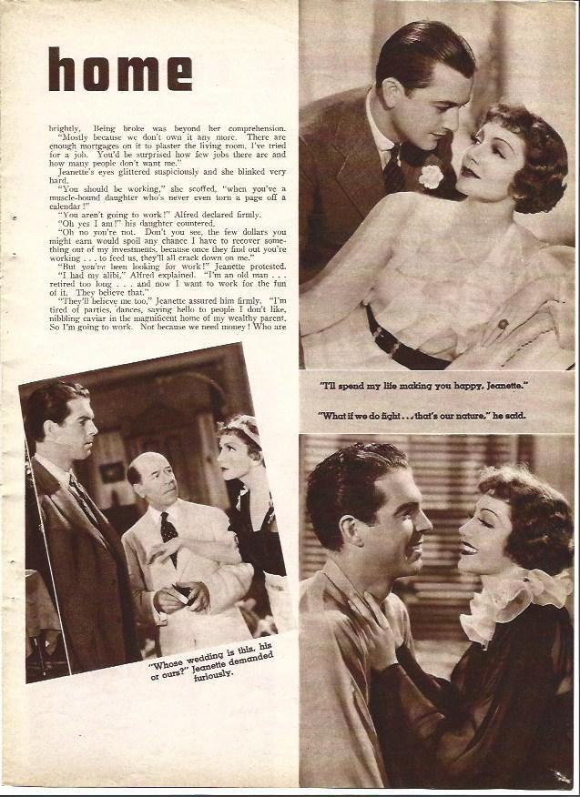 LAMINA 32104: Escenas de The Bride comes home