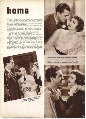 LAMINA 32104: Escenas de The Bride comes home