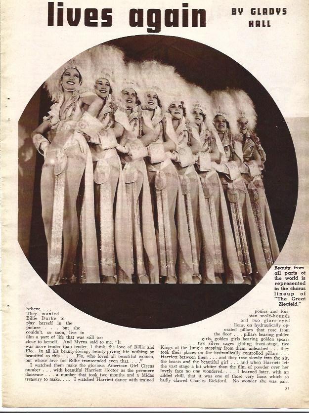 LAMINA 32110: Figurantes de The Great Ziegfeld