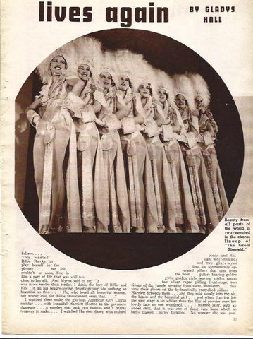 LAMINA 32110: Figurantes de The Great Ziegfeld
