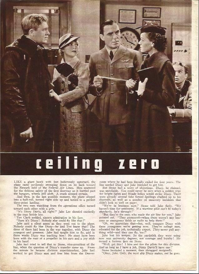 LAMINA 32111: Escena de Ceiling Zero