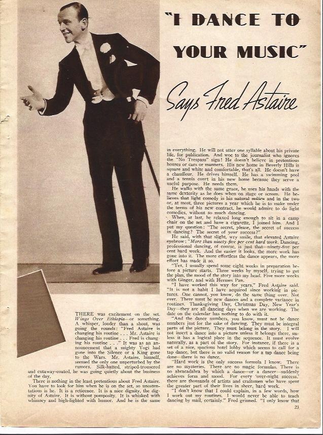 LAMINA 32048: Fred Astaire