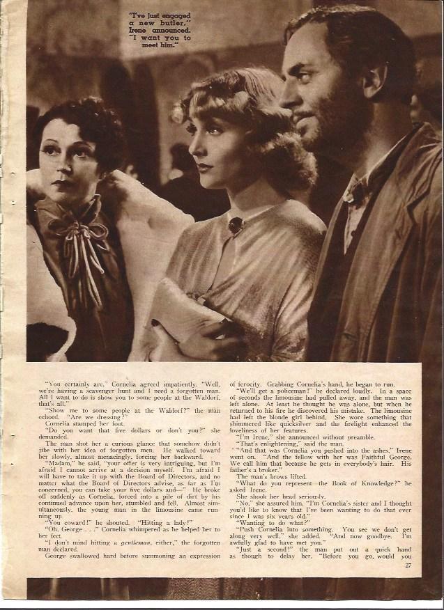 LAMINA 32050: Escena de My Man Godfrey
