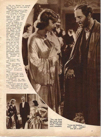 LAMINA 32051: Protagonistas de My Man Godfrey