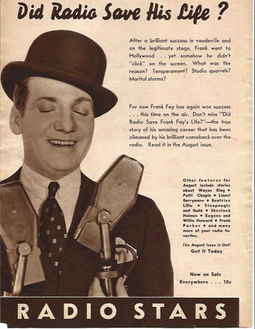 LAMINA 32042: Publicidad de Radio Stars
