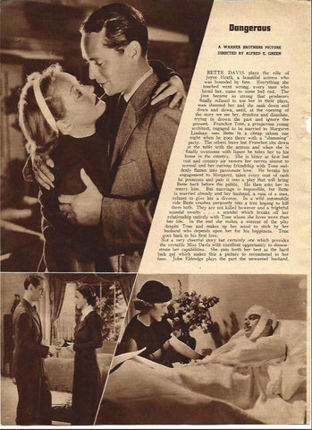 LAMINA 32136: Escenas de Dangerous con Bette Davis
