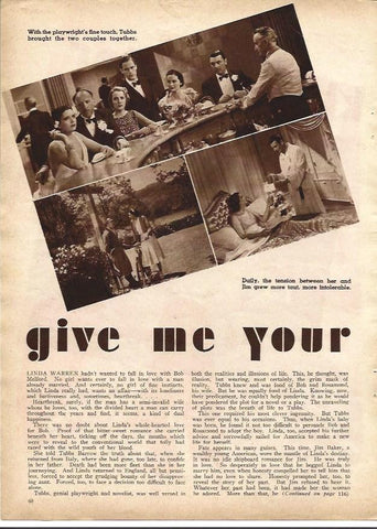 LAMINA 32237: Escenas de Give me your heart