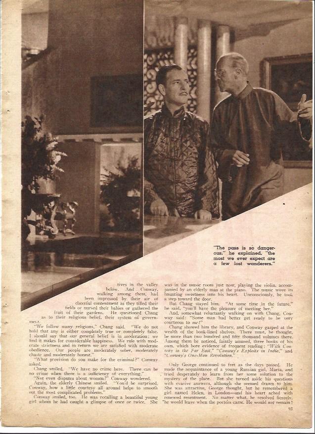 LAMINA 32253: Protagonistas de Lost Horizon