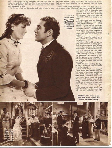 LAMINA 32282: Irene Dunne y Allan Jones en Show Boat