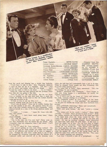 LAMINA 32285: Escenas de Golden Arrow con Bette Davis