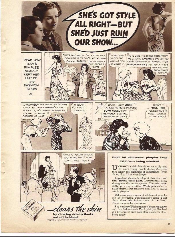 LAMINA 32256: Viñeta de publicidad de Fischermann's Yeast