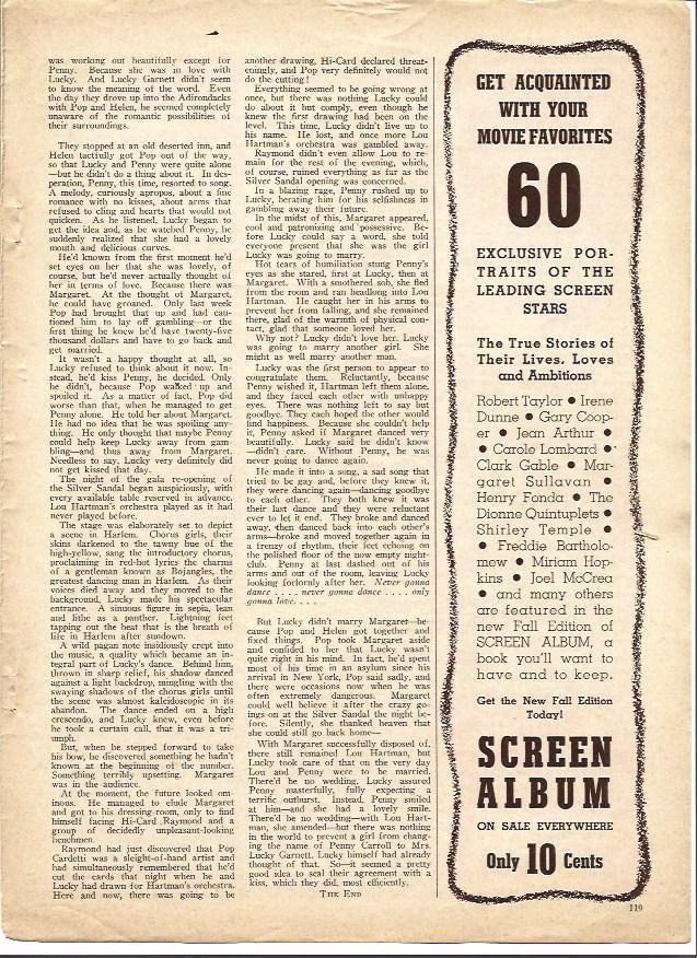 LAMINA 32265: Publicidad de Screen Album