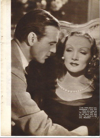 LAMINA 32162: Escena de Desire con Marlene Dietrich y Gary Cooper