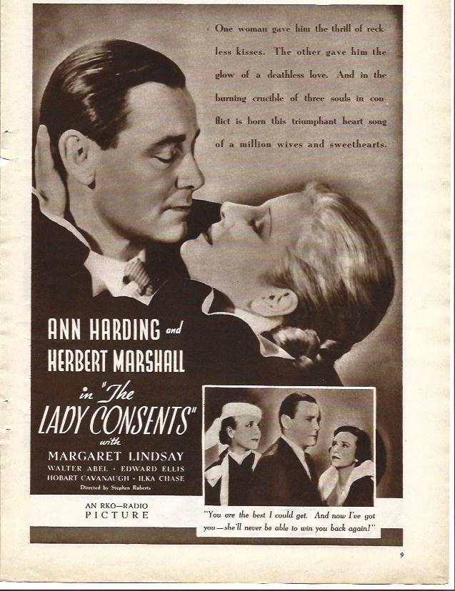 LAMINA 32157: Cartel de The Lady Consents