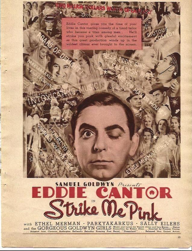 LAMINA 32139: Cartel de Strike me Pink