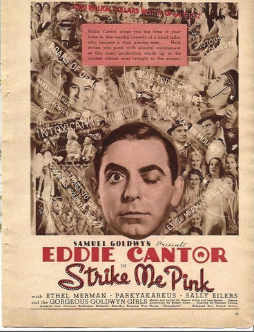 LAMINA 32139: Cartel de Strike me Pink