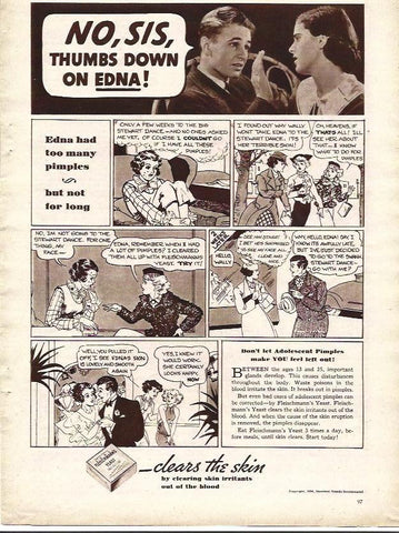 LAMINA 32143: Publicidad en viñeta de Fleischmann's Yeast