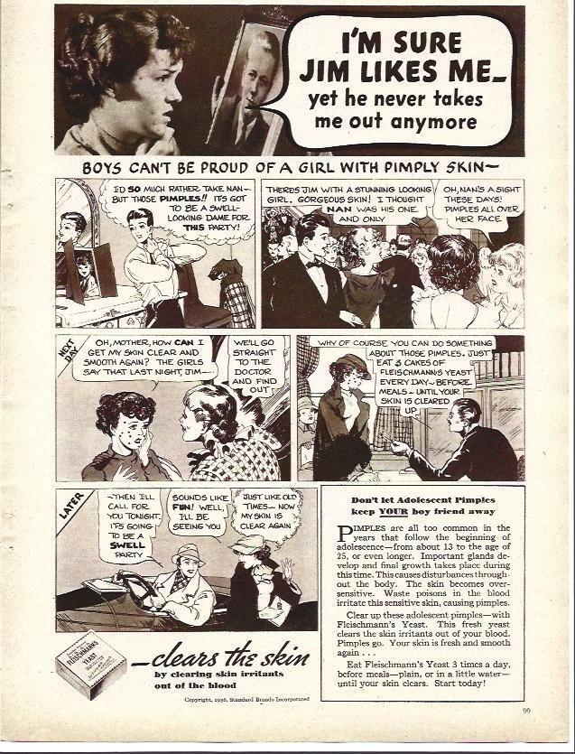 LAMINA 32199: Viñeta de publicidad de cosmetico