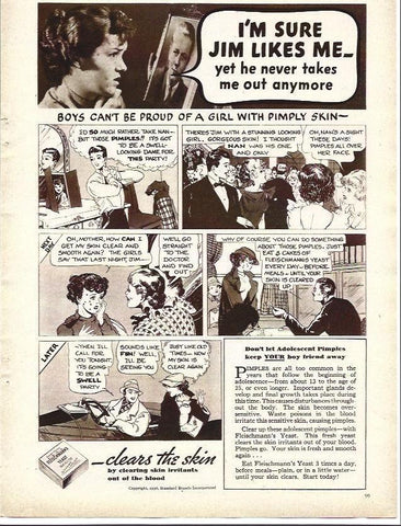 LAMINA 32199: Viñeta de publicidad de cosmetico