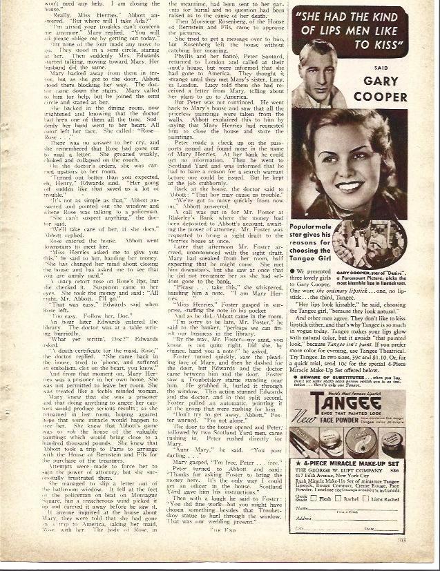 LAMINA 32201: Publicidad de Tangee con Gary Cooper