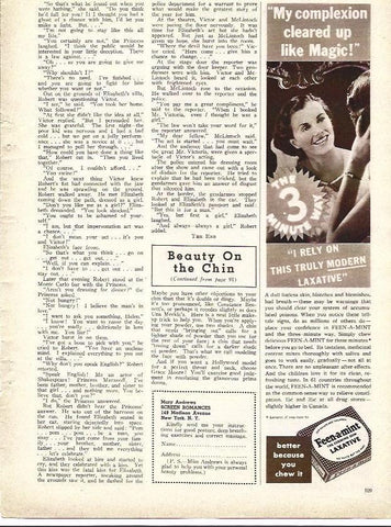 LAMINA 32204: Publicidad de Laxative Feen a mint