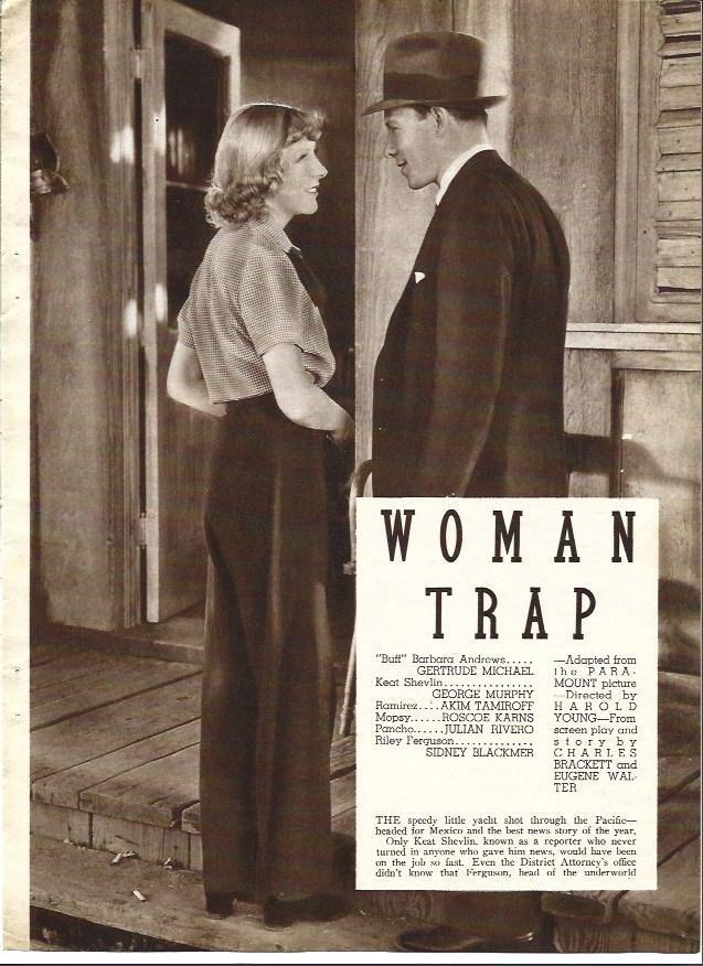 LAMINA 32184: Escena y reparo de Woman Trap
