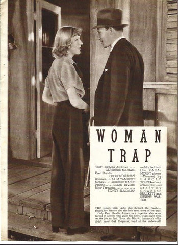 LAMINA 32184: Escena y reparo de Woman Trap