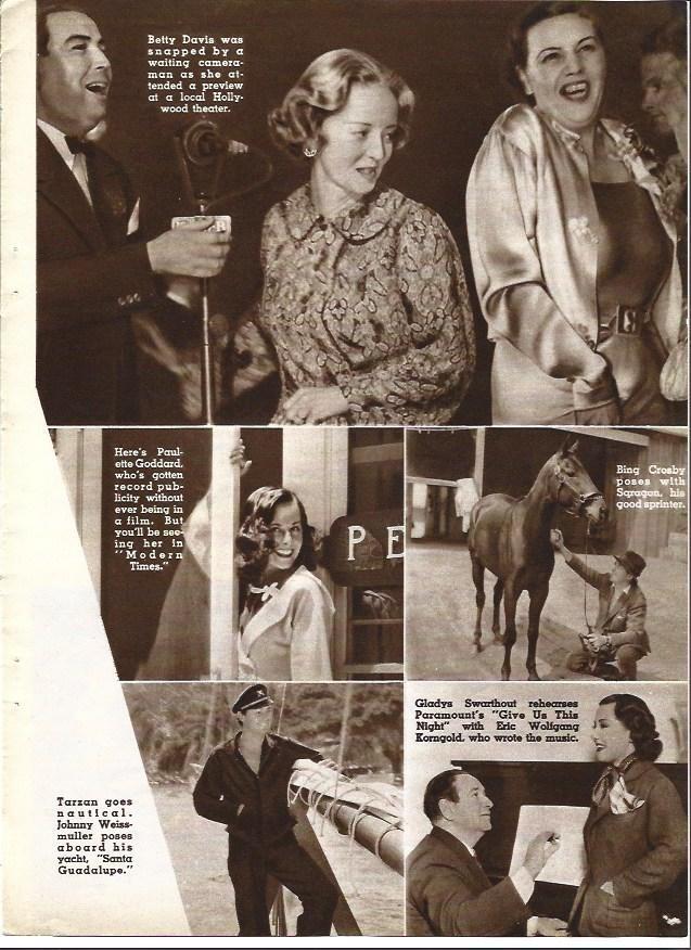 LAMINA 32191: Bette Davis en una fiesta