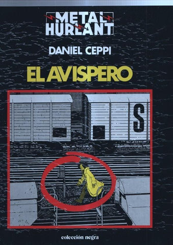Coleccion Negra numero 02: El avispero (cubierta salio de imprenta con plastificado arrugado)