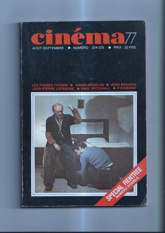Cinema 77 numero 224/225: special rentree