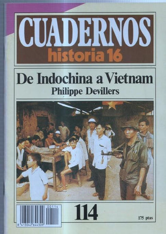 Revista Cuadernos Historia 16 numero 114: De Indochina a Vietnam