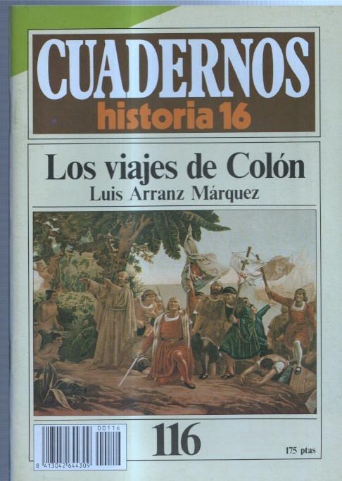 Revista Cuadernos Historia 16 numero 116: Los viajes de Colon