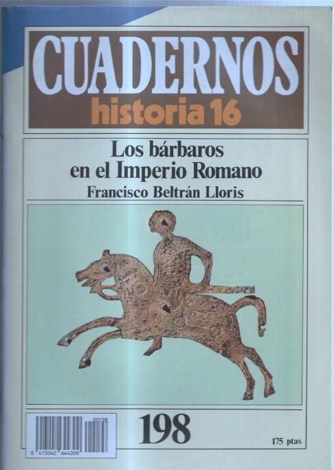 Revista Cuadernos Historia 16 numero Los barbaros en el imperio romano