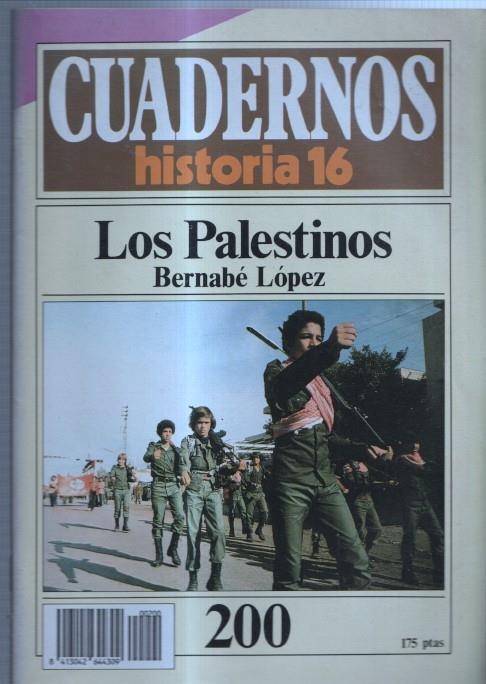 Revista Cuadernos Historia 16 numero 200: Los palestinos