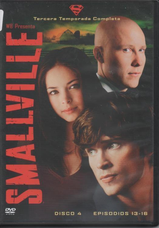 DVD E00422: DVD Smallville Tercera Temporada. Disco 4, Episodios 13-16