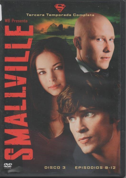 DVD E00421: DVD Smallville Tercera Tmporada. Disco 3, Episodios 9-12