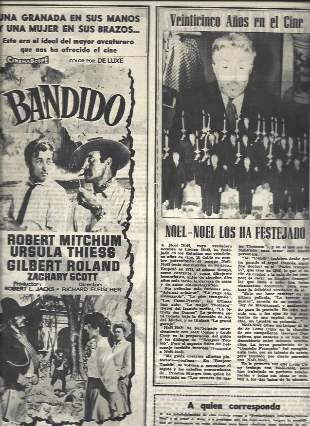 LAMINA 32978: Anuncio de Bandido 