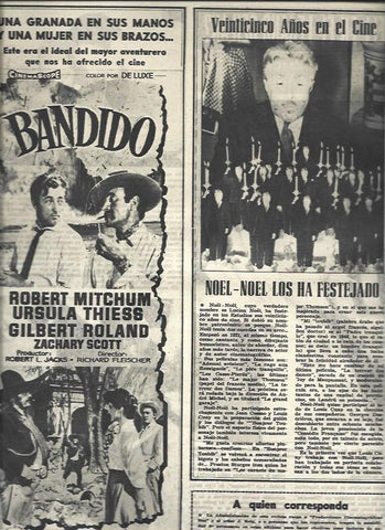 LAMINA 32978: Anuncio de Bandido 