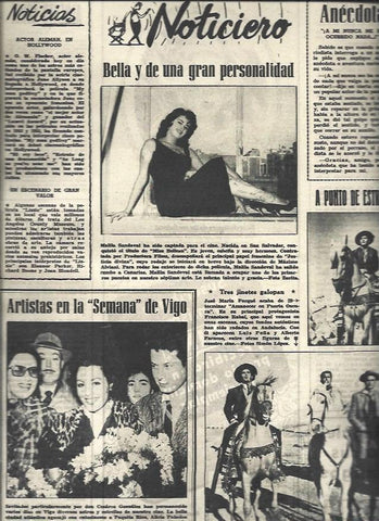 LAMINA 32983: Malila Sandoval y Semana de Artistas en Vigo