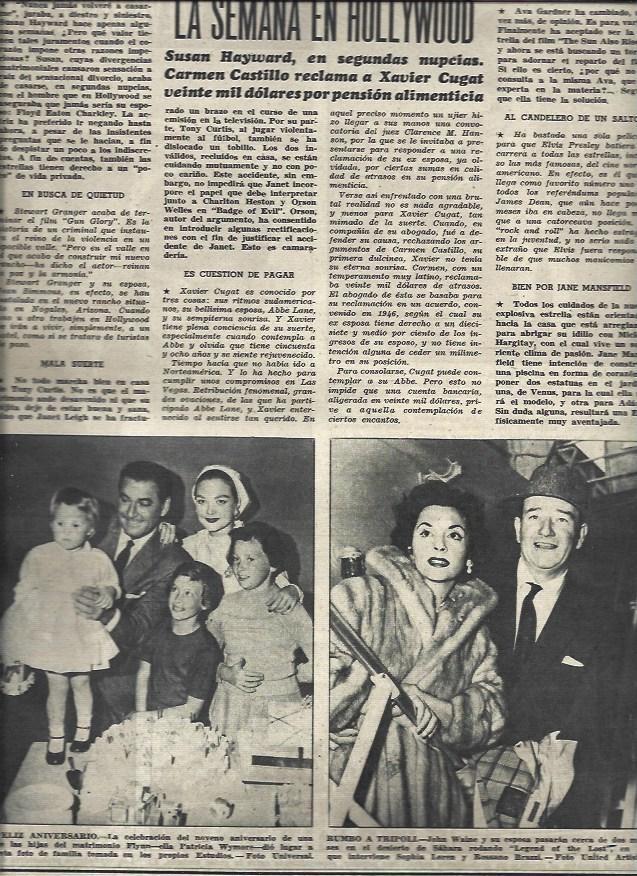 LAMINA 32987: John Wayne y su esposa