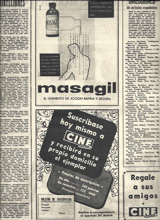 LAMINA 32960: Publicidad de Masagil