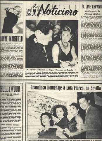 LAMINA 32962: Homenaje a Lola Flores en Sevilla