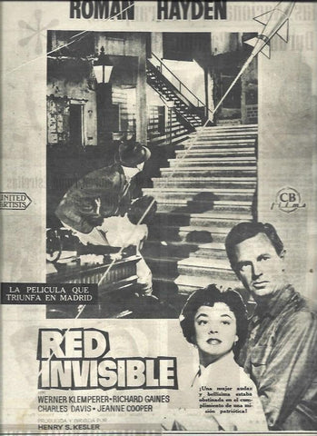 LAMINA 32969: Red invisible